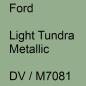 Preview: Ford, Light Tundra Metallic, DV / M7081.